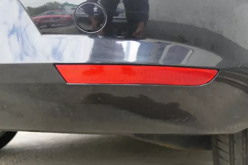 Seat leon 1P Stoßstange Heckstoßstange hinten schwarz LC9Z metallic (171329)