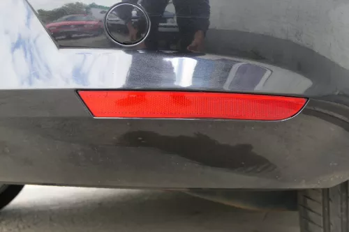 Seat leon 1P Stoßstange Heckstoßstange hinten schwarz LC9Z metallic (171329)