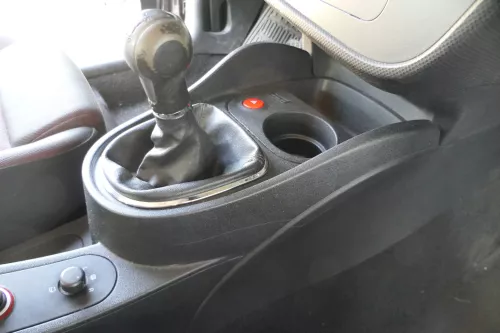 Seat Leon 1P Schaltknauf Schaltsack Schaltung Schaltknüppel 6-Gang (Leder)schwar (171360)