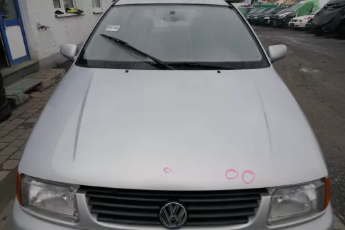 VW Polo 6N Motorhaube Klappe vorn vorne silber LB7Z