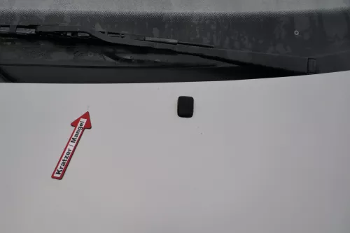 VW Polo 6N Motorhaube Klappe vorn vorne silber LB7Z (171399)