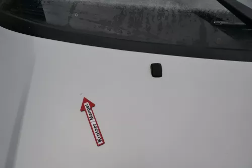 VW Polo 6N Motorhaube Klappe vorn vorne silber LB7Z (171399)