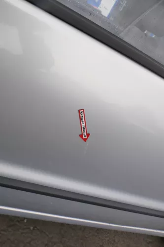 VW Polo 6N 6N2 Tür vorne links Fahrertür 2/3-Türer silber LB7Z (171403)