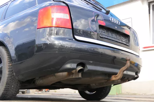 A6 4B Kombi Avant Stoßstange hinten Heckstoßstange schwarz LZ9W Facelift + PDC (171416)