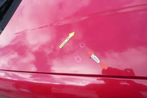 VW Caddy 9K Polo Variant 6Kv Kombi Motorhaube vorne rot LY3D Klappe Haube (171475)