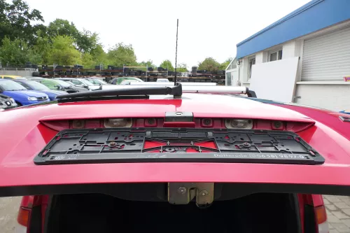 VW Polo Kombi Variant 6KV Heckklappe Klappe hinten Kofferraumklappe rot LY3D (171482)