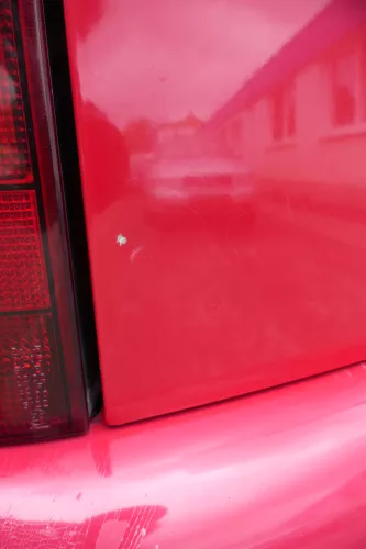 VW Polo Kombi Variant 6KV Heckklappe Klappe hinten Kofferraumklappe rot LY3D (171482)