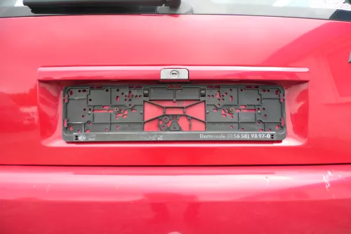 VW Polo Kombi Variant 6KV Heckklappe Klappe hinten Kofferraumklappe rot LY3D (171482)