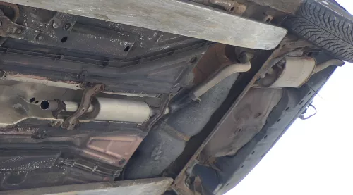 VW Polo Kombi 6K Auspuff Endschalldämpfer + Mittel hinten (171494)