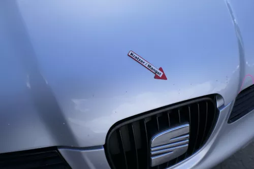 Seat Arosa 6H Facelift Motorhaube Haube Klappe vorne grau silber LS7N (171498)