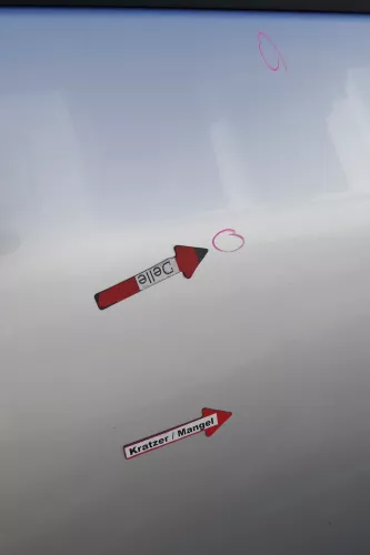 VW Lupo Seat Arosa Tür vorne rechts Beifahrertür silber grau LS7N (für elektr.Fe (171503)