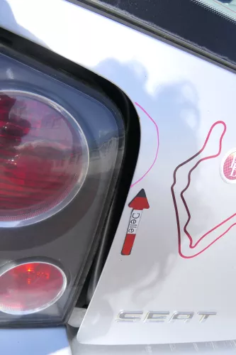 Arosa 6H Heckklappe Klappe hinten Kofferraumklappe grau silber LS7N Facelfift (171504)