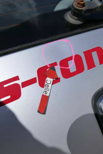 Arosa 6H Heckklappe Klappe hinten Kofferraumklappe grau silber LS7N Facelfift (171504)