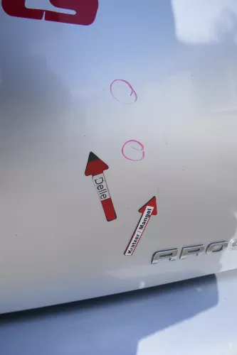 Arosa 6H Heckklappe Klappe hinten Kofferraumklappe grau silber LS7N Facelfift (171504)