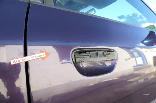 Audi A3 8L Tür Türblatt vorne rechts Beifahrertür lila merlin LZ3W  2/3-Türer (171522)