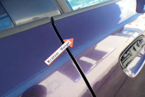 Audi A3 8L Tür Türblatt vorne rechts Beifahrertür lila merlin LZ3W  2/3-Türer (171522)