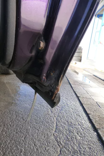 Audi A3 8L Tür Türblatt vorne rechts Beifahrertür lila merlin LZ3W  2/3-Türer (171522)