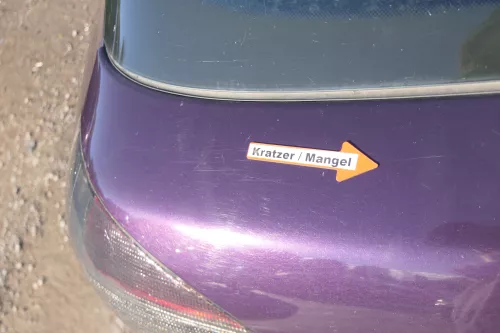 Audi A3 8L Facelift Heckklappe Kofferraumklappe Klappe hinten merlin lila LZ3W (171524)