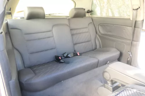 A3 8L Sitz Sitze hinten Rückbank Sitzfläche Kopfstützen schwarz Sportsitze (171531)