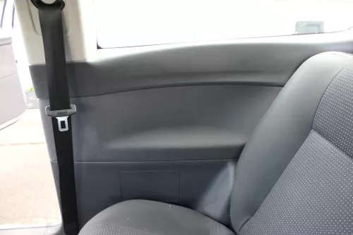 VW Polo 9N 9N3 Sitz Rückbank Sitzfläche Sitze 3 Punkt Gurt hinten mit Kopfstütze (171553)