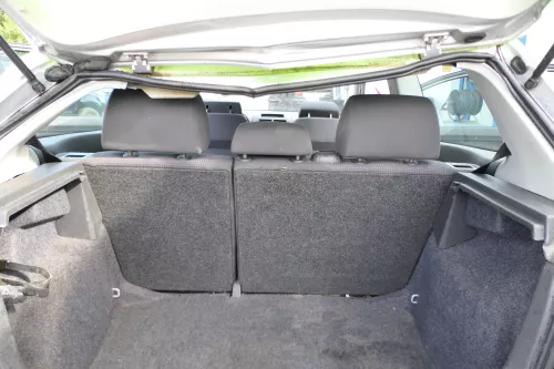 VW Polo 9N 9N3 Sitz Rückbank Sitzfläche Sitze 3 Punkt Gurt hinten mit Kopfstütze (171553)