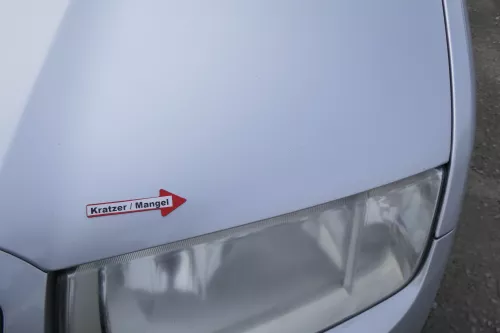 Skoda Fabia 6Y Motorhaube Klappe vorne silber grau LF7T mit Grill vorn (171561)