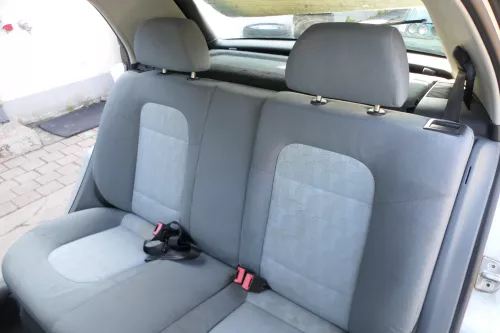 Skoda Fabia 6Y Rückbank Rücksitzbank Sitz Rücksitz hinten + 2x Kopfstützen b (171577)