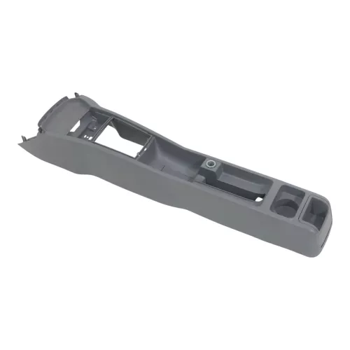 Skoda Fabia 6Y Mittelkonsole Mitteltunnel um Schaltung 6Y0863242 QZY grau