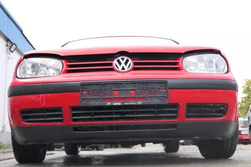 VW Golf 4 1J Stoßstange vorne Stoßfänger vorn rot LP3G