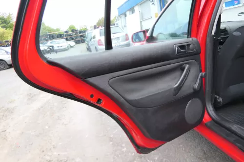 1x VW Golf 4 1J Limousine Türverkleidung Verkleidung Tür hinten links schwarz (171598)