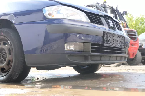 Seat Ibiza 6K Stoßstange Frontstoßstange vorne blau LB5N Facelift ab1999 Grill (171605)