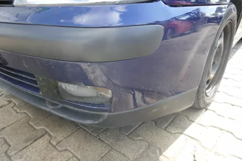 Seat Ibiza 6K Stoßstange Frontstoßstange vorne blau LB5N Facelift ab1999 Grill (171605)