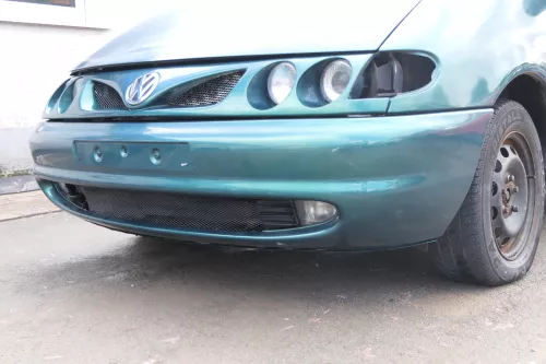 VW Sharan 7M Stoßstange Frontstoßstange vorne Projekt Zwo Sport grün LC6P (171628)