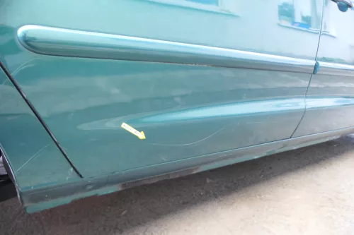 VW Sharan 7M Seat Alhambra Tür hinten rechts bis ca. Bj.1999 -  grün LC6P (171631)