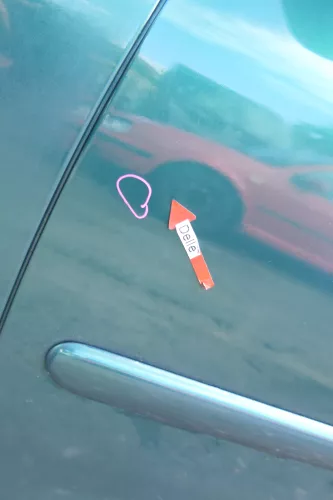 Sharan 7M Alhambra Tür links vorne Fahrertür grün LC6P bis Bj1999 ohne Anbaute (171633)