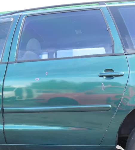 VW Sharan 7M Seat Alhambra Tür links hinten bis ca. Bj.1999 grün LC6P