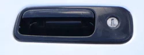 VW Caddy 2K Griff Heckklappe Heckklappengriff original Öffner schwarz