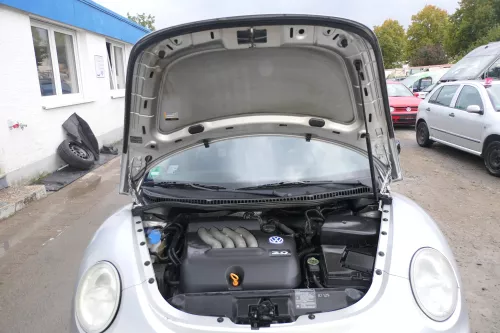 VW New Beetle 9C Motorhaube Klappe vorne silber grau LG9R (171717)