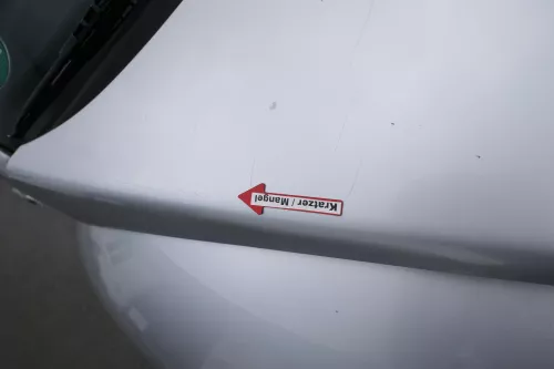 VW New Beetle 9C Motorhaube Klappe vorne silber grau LG9R (171717)