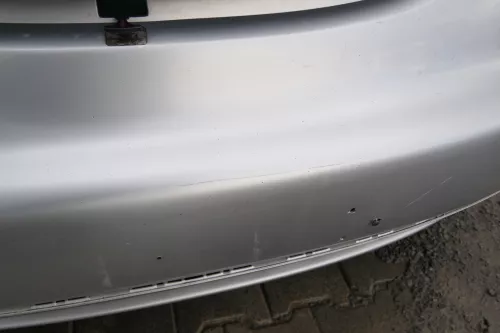 VW New Beetle 9C Stoßstange vorne Stoßfänger vorn silber grau LG9R (171718)