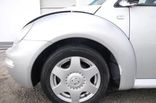 VW New Beetle 9C Kotflügel vorne links silber grau LG9R 1C0821103H