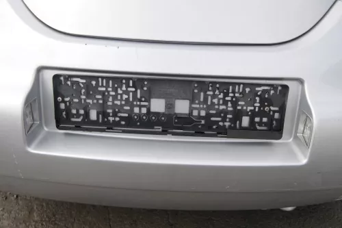VW New Beetle 9C Stoßstange hinten Stoßfänger grau silber LG9R Heckstoßfänger (171732)