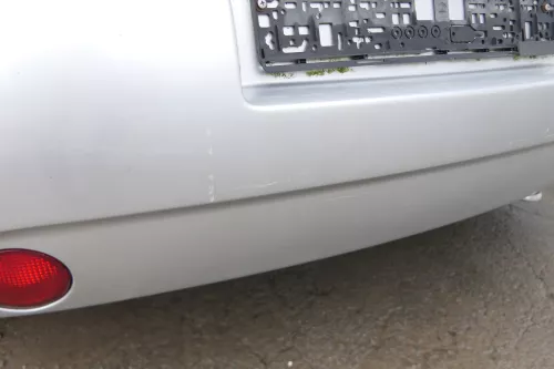 VW New Beetle 9C Stoßstange hinten Stoßfänger grau silber LG9R Heckstoßfänger (171732)