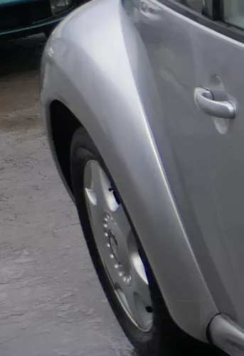 VW New Beetle 9C Kotflügel hinten rechts silber grau LG9R 1C0821302H (171735)