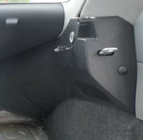 VW New Beetle 9C Abdeckung Verkleidung Kofferraum hinten links