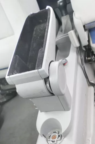 VW New Beetle 9C Mittelarmlehne Armlehne original mitte grau - OHNE DECKEL