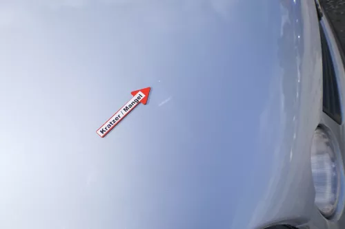 VW Polo 9N Motorhaube Klappe vorne silber grau LA7W reflexsilber bisca.Bj.2004 (171765)