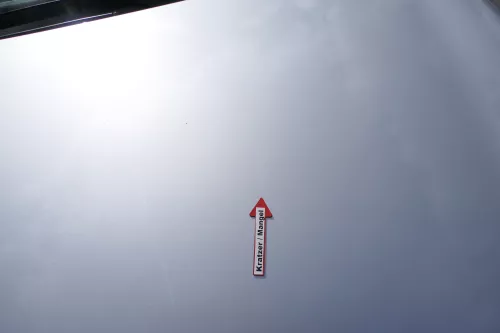 VW Polo 9N Motorhaube Klappe vorne silber grau LA7W reflexsilber bisca.Bj.2004 (171765)