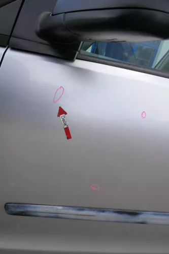 VW Polo 9N 9N3 Tür vorne links Fahrertür 2/3-Türer silber LA7W -ohne Anbauteile (171769)