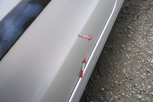 VW Polo 9N 9N3 Tür vorne links Fahrertür 2/3-Türer silber LA7W -ohne Anbauteile (171769)